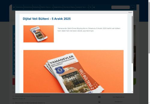 Yamanevler Şehit Emre Büyükyıldırım Ortaokulu - İSTANBUL / ÜMRANİYE