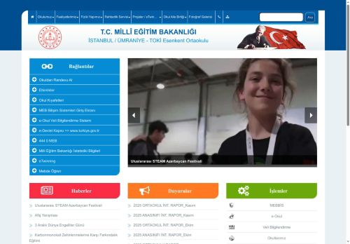 TOKİ Esenkent Ortaokulu - İSTANBUL / ÜMRANİYE