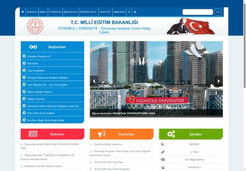 Ümraniye Anadolu İmam Hatip Lisesi - İSTANBUL / ÜMRANİYE