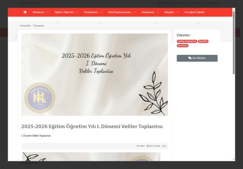 Kandilli Kız Lisesi - İSTANBUL / ÜSKÜDAR