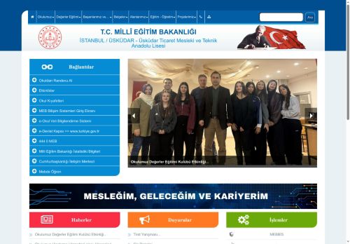 Üsküdar Ticaret Mesleki ve Teknik Anadolu Lisesi - İSTANBUL / ÜSKÜDAR
