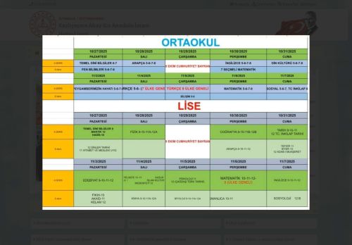 Kazlıçeşme Abay Kız Anadolu İmam Hatip Lisesi - İSTANBUL / ZEYTİNBURNU