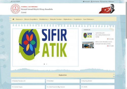 Kırımlı İsmail Rüştü Olcay Anadolu Lisesi - İSTANBUL / ZEYTİNBURNU