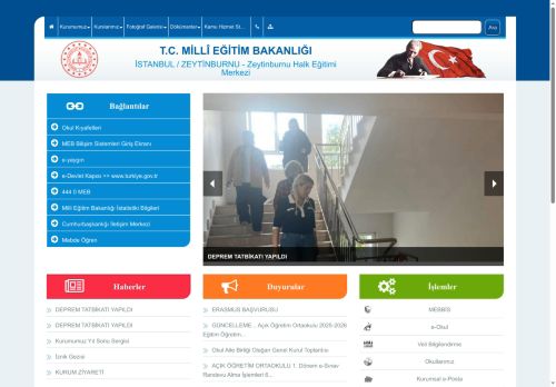 Zeytinburnu Halk Eğitimi Merkezi - İSTANBUL / ZEYTİNBURNU