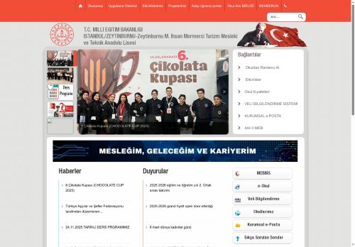 Zeytinburnu M. İhsan Mermerci Turizm Mesleki ve Teknik Anadolu Lisesi - İSTANBUL / ZEYTİNBURNU