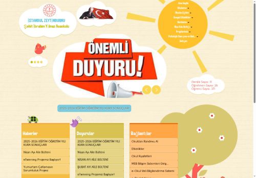 Şehit İbrahim Yılmaz Anaokulu - İSTANBUL / ZEYTİNBURNU