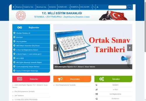 Zeytinburnu Anadolu Lisesi - İSTANBUL / ZEYTİNBURNU