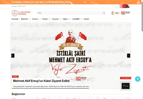 ESENLER İLÇE MİLLÎ EĞİTİM MÜDÜRLÜĞÜ - MEB İSTANBUL