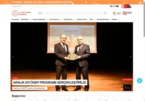 PENDİK İLÇE MİLLÎ EĞİTİM MÜDÜRLÜĞÜ - MEB İSTANBUL