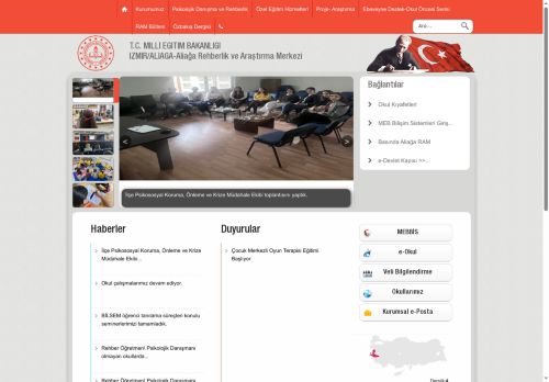 Aliağa Rehberlik ve Araştırma Merkezi - İZMİR / ALİAĞA