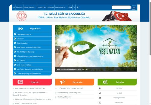 İkbal Mahmut Büyükkırcalı Ortaokulu - İZMİR / URLA