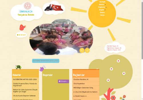 Yenişakran İlkokulu - İZMİR / ALİAĞA