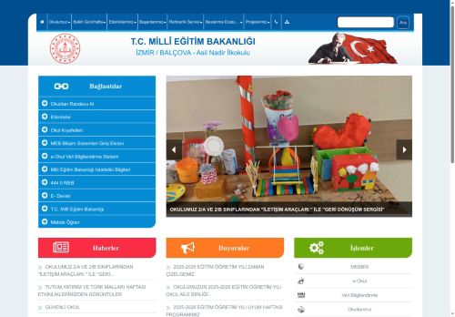 Asil Nadir İlkokulu - İZMİR / BALÇOVA