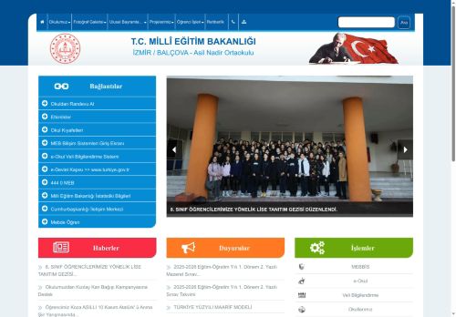 Asil Nadir Ortaokulu - İZMİR / BALÇOVA