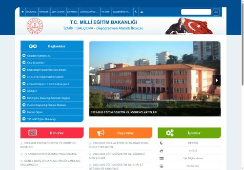 Başöğretmen Atatürk İlkokulu - İZMİR / BALÇOVA