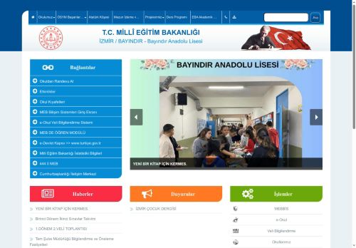 Bayındır Anadolu Lisesi - İZMİR / BAYINDIR