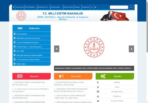 Bayraklı Rehberlik ve Araştırma Merkezi - İZMİR / BAYRAKLI