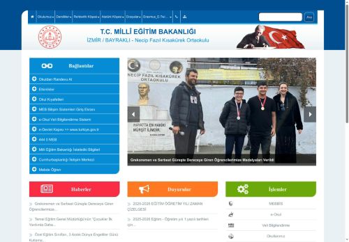 Necip Fazıl Kısakürek Ortaokulu - İZMİR / BAYRAKLI