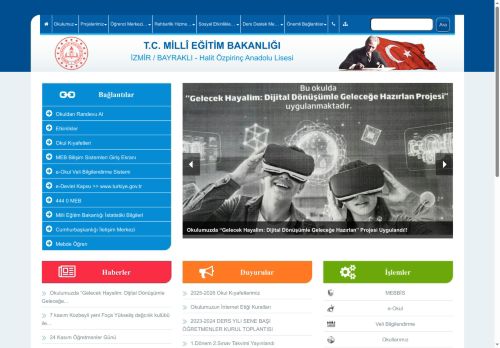Halit Özpirinç Anadolu Lisesi - İZMİR / BAYRAKLI
