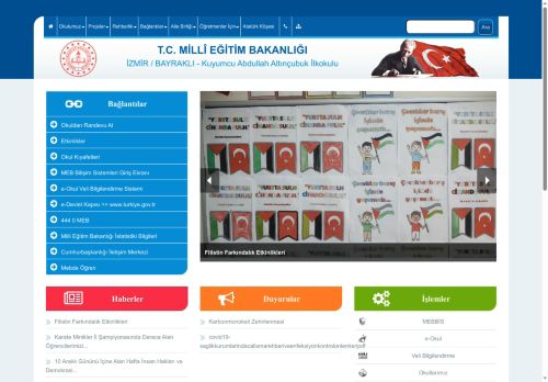 Kuyumcu Abdullah Altınçubuk İlkokulu - İZMİR / BAYRAKLI