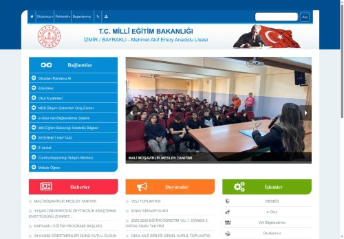 Mehmet Akif Ersoy Anadolu Lisesi - İZMİR / BAYRAKLI