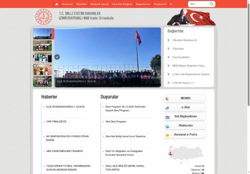 Milli İrade Ortaokulu - İZMİR / BAYRAKLI