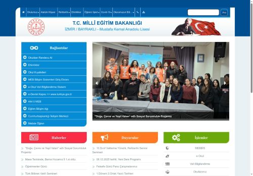 Mustafa Kemal Anadolu Lisesi - İZMİR / BAYRAKLI