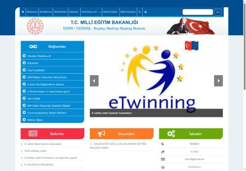 Bıçakçı Bedriye Baykaş İlkokulu - İZMİR / ÖDEMİŞ