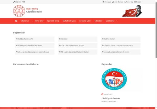 Çaylı İlkokulu - İZMİR / ÖDEMİŞ