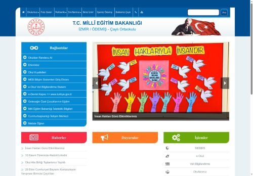 Çaylı Ortaokulu - İZMİR / ÖDEMİŞ