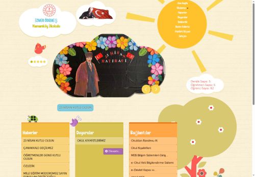 Hamamköy İlkokulu - İZMİR / ÖDEMİŞ