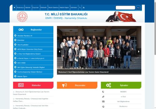Hamamköy Ortaokulu - İZMİR / ÖDEMİŞ