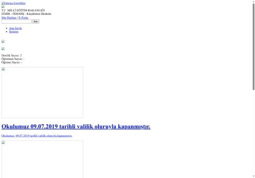 Küçükören İlkokulu - İZMİR / ÖDEMİŞ