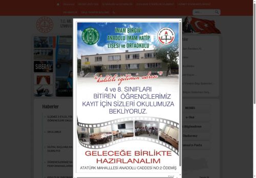 İmam Birgivi Anadolu İmam Hatip Lisesi - İZMİR / ÖDEMİŞ