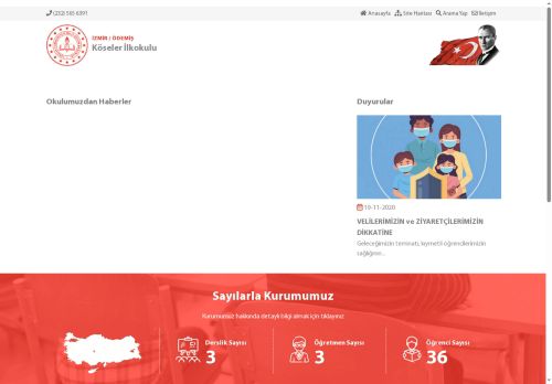 Köseler İlkokulu - İZMİR / ÖDEMİŞ