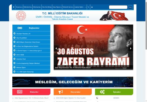 Ödemiş İlkkurşun Ticaret Mesleki ve Teknik Anadolu Lisesi - İZMİR / ÖDEMİŞ