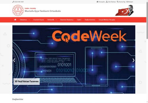 Mustafa Ayşe Yanbastı Ortaokulu - İZMİR / ÖDEMİŞ