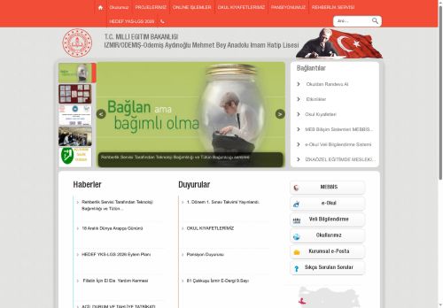 Ödemiş Aydınoğlu Mehmet Bey Anadolu İmam Hatip Lisesi - İZMİR / ÖDEMİŞ