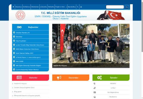 Ödemiş Fatih Özel Eğitim Uygulama Okulu I. Kademe - İZMİR / ÖDEMİŞ