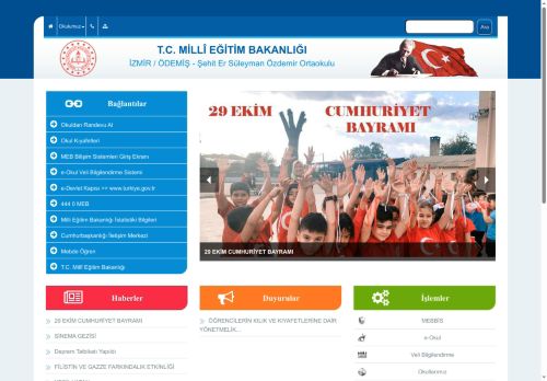 Şehit Er Süleyman Özdemir Ortaokulu - İZMİR / ÖDEMİŞ