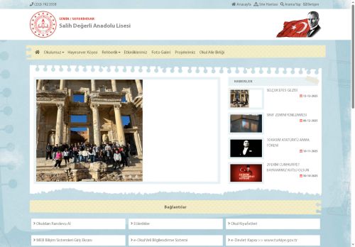 Salih Değerli Anadolu Lisesi - İZMİR / SEFERİHİSAR