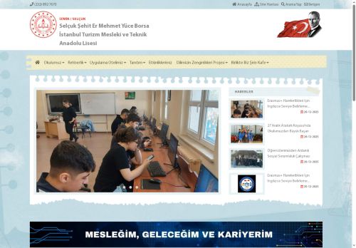 Selçuk Şehit Er Mehmet Yüce Borsa İstanbul Turizm Mesleki ve Teknik Anadolu Lisesi - İZMİR / SELÇUK