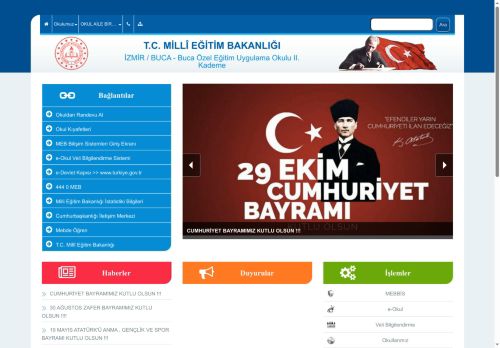 Buca Özel Eğitim Uygulama Okulu II. Kademe - İZMİR / BUCA