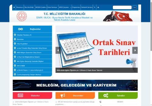 Buca Necla-Tevfik Karadavut Mesleki ve Teknik Anadolu Lisesi - İZMİR / BUCA