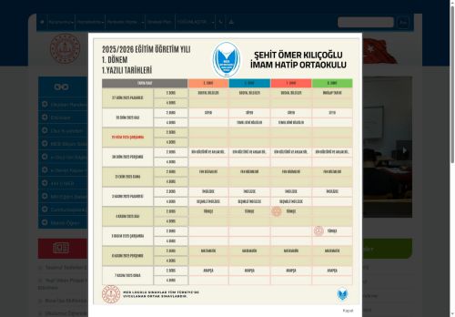 Buca Şehit Ömer Kılıçoğlu İmam Hatip Ortaokulu - İZMİR / BUCA