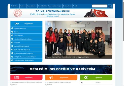 Buca Şerife Bacı Kız Mesleki ve Teknik Anadolu Lisesi - İZMİR / BUCA
