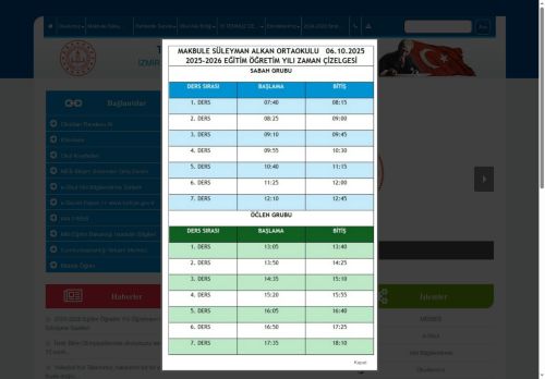 Makbule Süleyman Alkan Ortaokulu - İZMİR / BUCA
