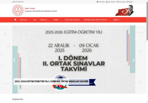 Çeşme Atatürk Anadolu Lisesi - İZMİR / ÇEŞME