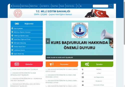 Çeşme Halk Eğitimi Merkezi - İZMİR / ÇEŞME