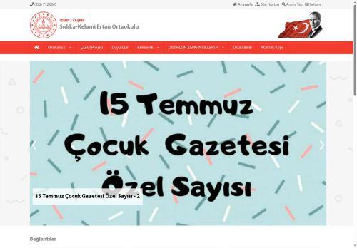 Sıdıka-Kelami Ertan Ortaokulu - İZMİR / ÇEŞME